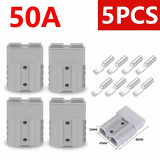 5x 50A Anderson Plug Connectors 12V 24V+ Batt...