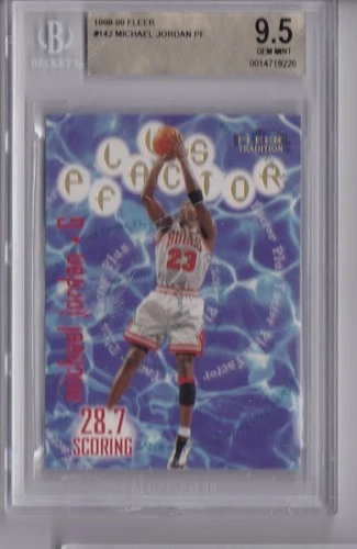 Jordan 1998 Fleer Jordan #142