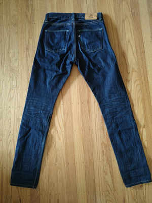 Pure Blue Japan 12oz. Summer Denim Relaxed Tapered W28 L30