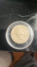 Rare 1985 Queen Elizabeth II One Pound Error 