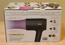 SHARK HD125CO 2-in-1 Concentrator Hair Blow Dryer HyperAir IQ Black