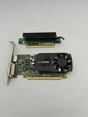 Nvidia Quadro K620 GDDR3 DVI DP Low Profile Video Card P2012 With RSC-RR1U Riser