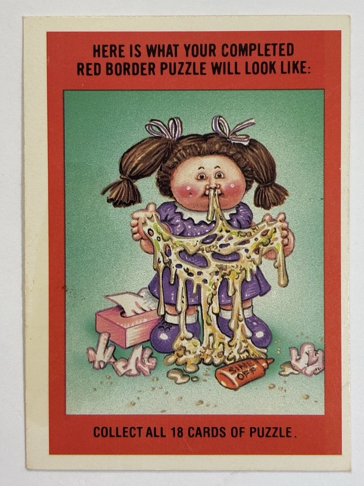1985 Topps Garbage Pail Kids GPK -Series 2 -Glossy #43b DOUG PLUG (NM) See PICS! - Image 2 of 4
