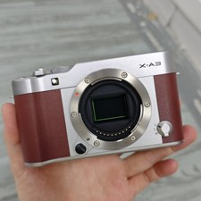 Fujifilm X-A3 Mirrorless Camera Brown  24.2MP Body only W/Charger English 95%New