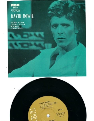 EP- DAVID BOWIE- "DAVID BOWIE"- RCA VICTOR 20610 (AUSTRALIA)- REBEL REBEL +3-NM