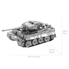 Military Tank Metal WW2 The Tiger I Tank 3D Tanks Model DIY Kits Hobby Gift UK
