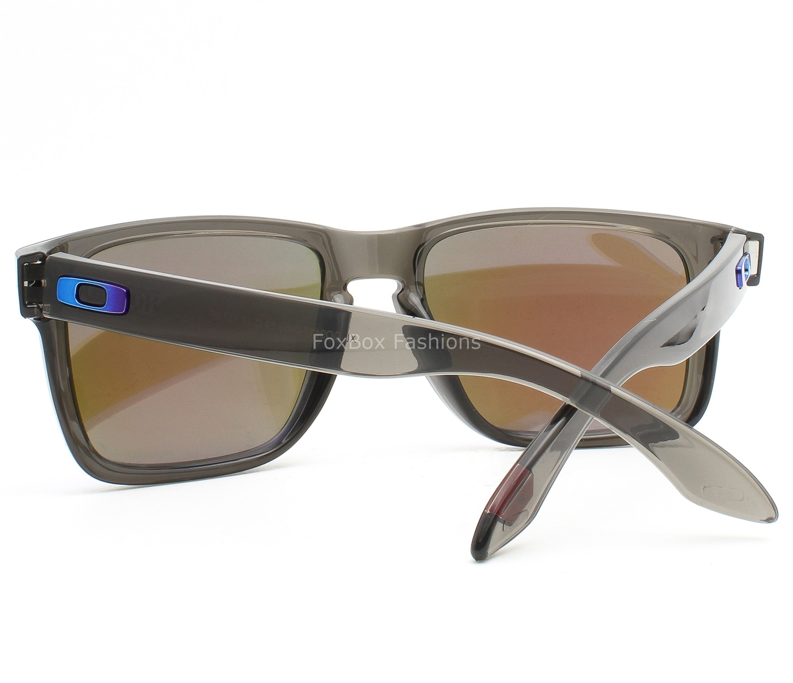 Oakley Holbrook XL Sunglasses OO9417-0959 Gray Smoke Blue Polarized w/pouch image 4