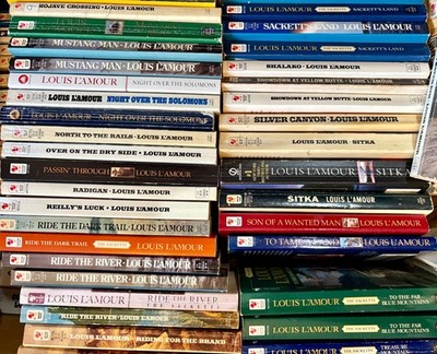 Louis L Amour Paperback Books CHOOSE YOUR BOOK  Western Novels Sackett Series