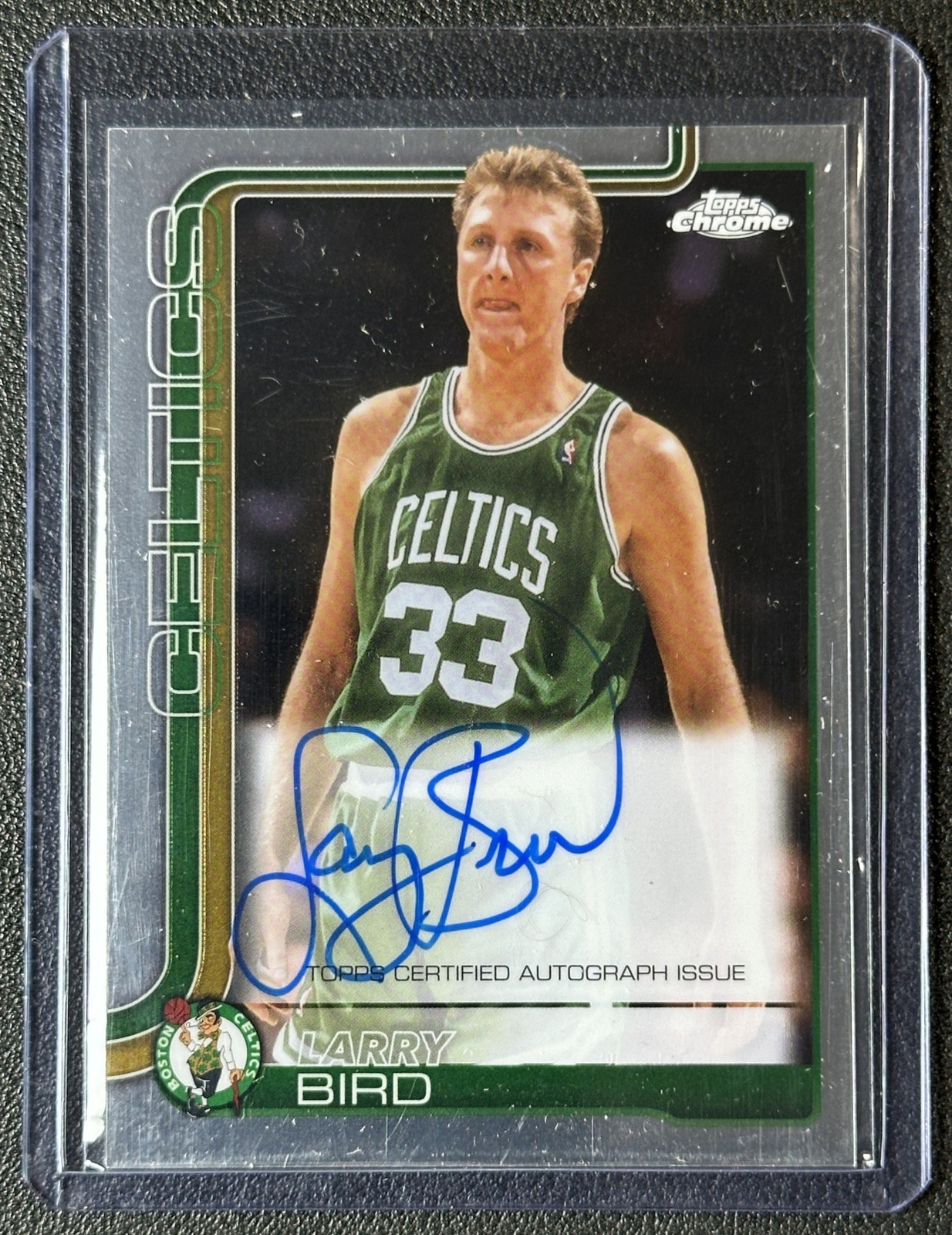 LARRY BIRD 2025-26 TOPPS CHROME #TCA-LB AUTO CELTICS