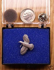 Empire Pewter Turkey Single Posted Pin / Tie Tack