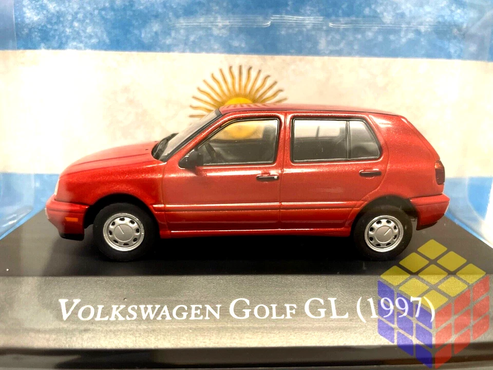 Coche Volkswagen Golf Serie III  (Escala 1/43) VW. Golf, Serie 3, GL (año 1997) - Imagen 3 de 4