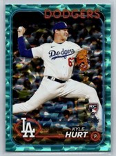 2024 Topps Series 2 #583 Kyle Hurt RC Aqua Foil #/399