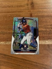 Camilo Diaz 2023 1st Bowman Chrome Prospect Mega Box Mojo Refractor NRMT+ Rookie