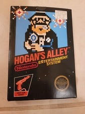 Nintendo 1985 Hogan's Alley Test Market Matte Sticker seal NES Black Box CIB 1st