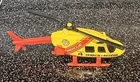 Vintage Hot Wheels Helicopter Search & Rescue Unit #4 Yellow/Red 1989 - LOOSE