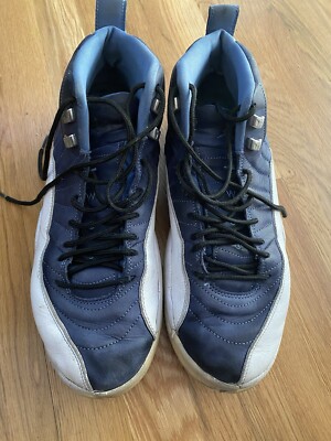 Nike Air Jordan 12 Retro Men Size Basketball Shoes Indigo