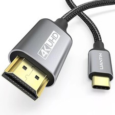 USB C to HDMI Cable 3Ft  4K High-Speed USB 3.1 Type-C to HDMI Cord Thunderbolt