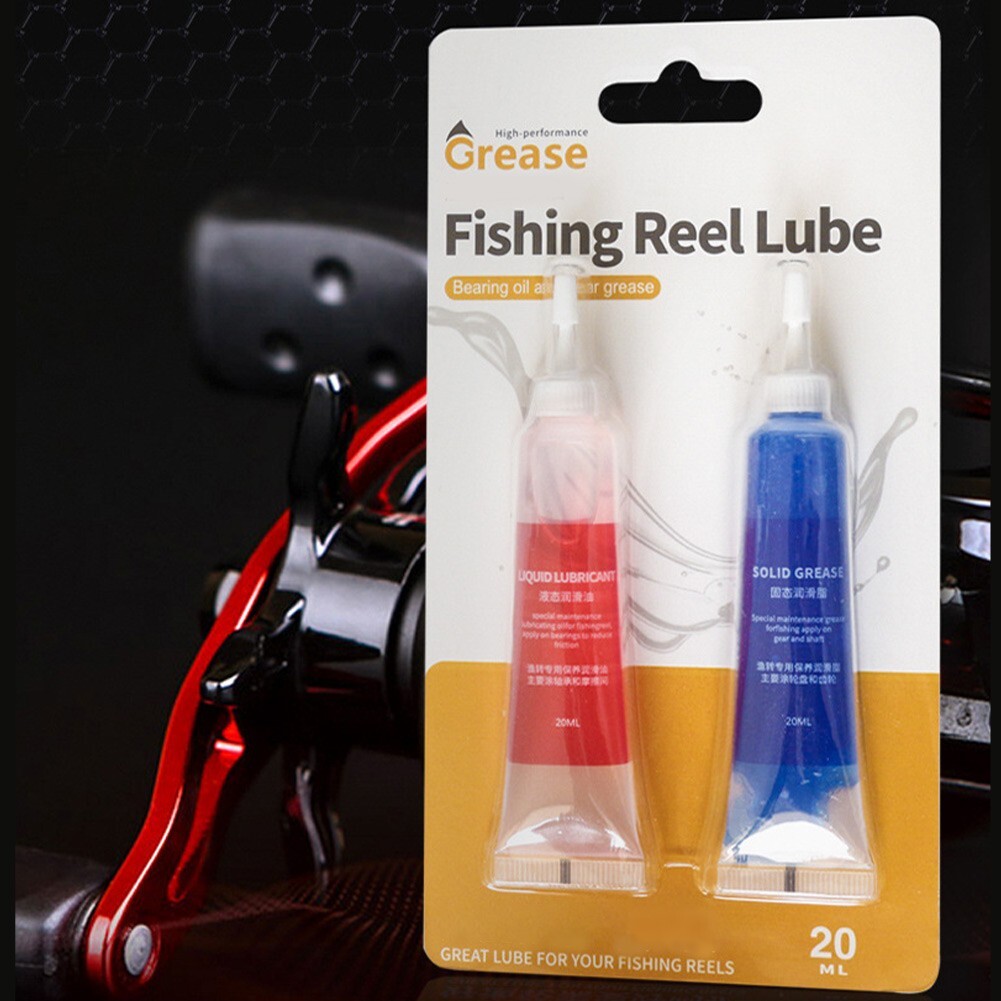 2X FishingReel Lubricant Grease For Fishing Reel Bearing Maintenance