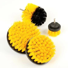 4 Piece Nylon Power Brush Scrubber Cleaning Drill Brush Set