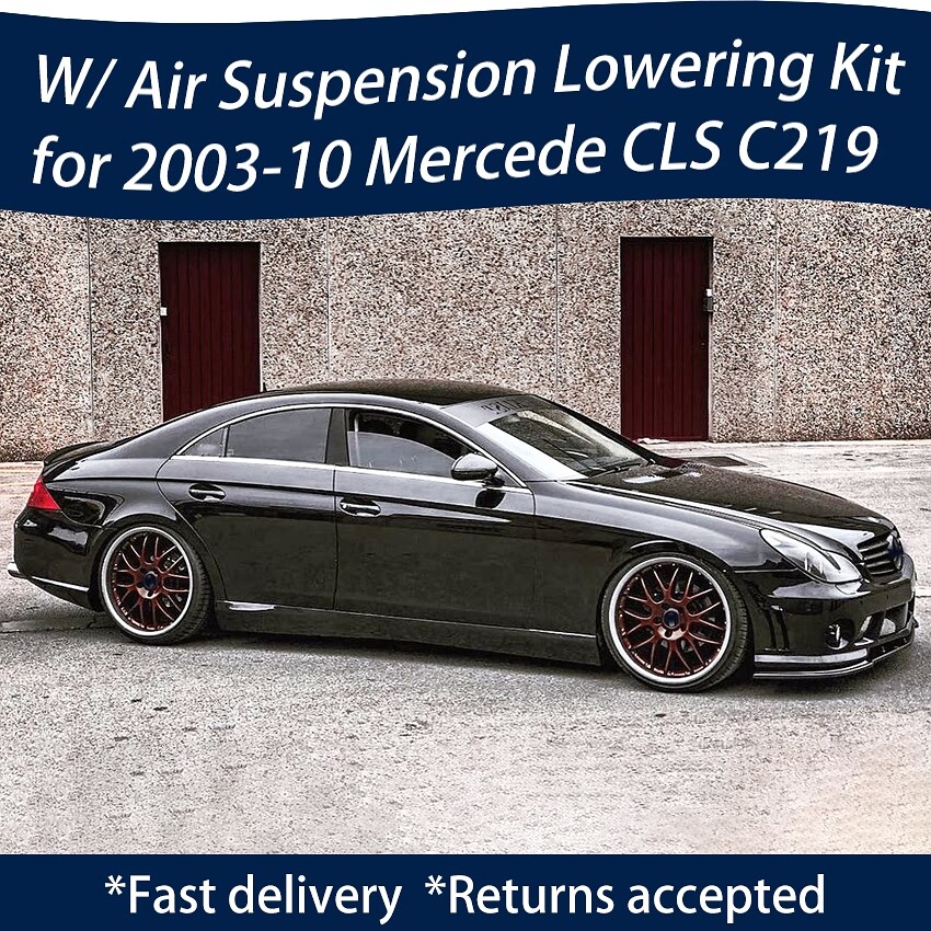 [セット]MERCEDES BENZ 19インチ CLS220d AMG 💥for 05-10 MERCEDES BENZ CLS 500 ADJUSTABLE LOWERING LINKS