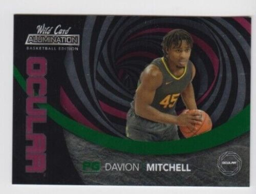 Davion Mitchell 2022 WILD CARD ALUMINATION OCULAR ROOKIE #AOC-3 BAYLOR BEARS