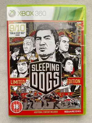 Sleeping Dogs Limited Edition (DLC gültig!) - Xbox 360 UK Top Zustand!