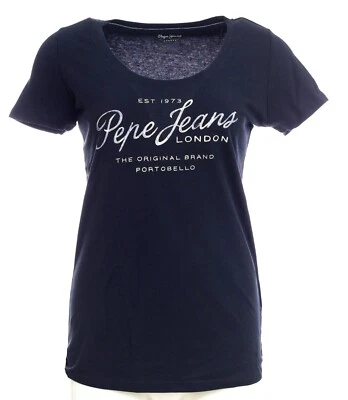 Pepe Jeans Mujer Azul Marino Baia Azul Marino PL505123 Dulwich NUEVO - Imagen 1 de 4