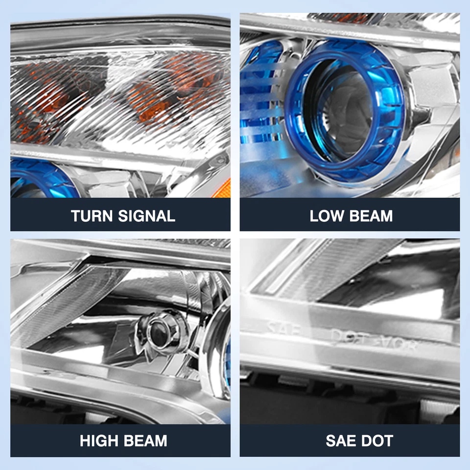 Conjunto de faros de fábrica para proyector Buick Encore 2013 2014 2015 2016 13-16 Foto 4 de 4