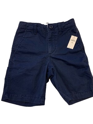 Gap kids Boys Shorts Slim Sz Navy Blue Adjustable waist