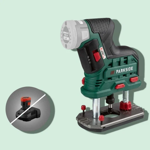 PARKSIDE X12V Akku Oberfräse Einhandfräse 12 Volt  ohne Akku und Ladegerät