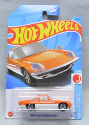 Hot Wheels 1968 Mazda Cosmo Sport Orange #118 HW J-Imports  9/10  B8