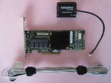 Adaptec ASR-71605 1GB Cache 16-Port 6Gbps Raid Controller  Battery  4HDD Cable