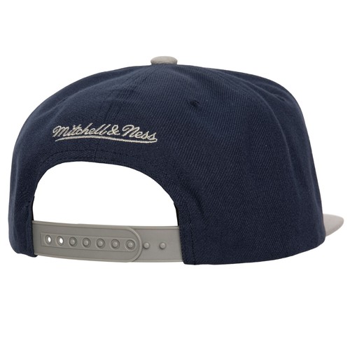 New York Yankees Mitchell & Ness Banner Snapback Hat-Blue - Picture 2 of 3