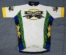 Two Roads Brewing Company Cycling jersey MEDIUM vomax bicycle Stratford
