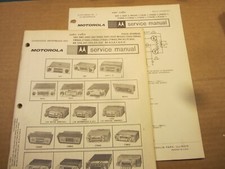 1960 - 1962 Buick Corvair Chevy Ii Tempest F85 Motorola Radio Service Manual 1960 - 1962 Buick Corvair Chevy Ii Tempest F85 Motorola Radio Service Manual