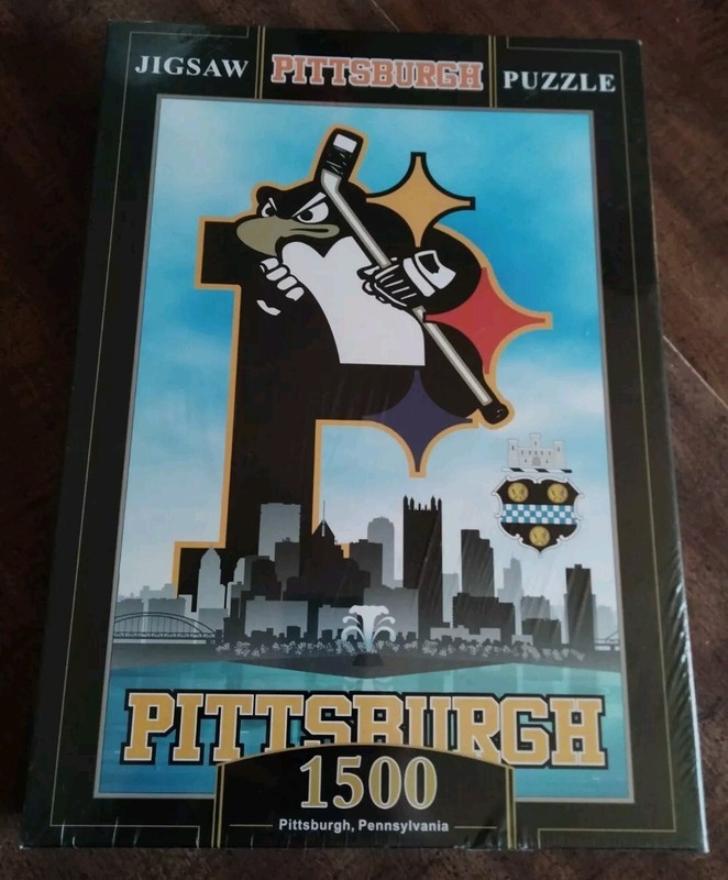 Pittsburgh Jigsaw Puzzle 1500 Pieces 34X22 