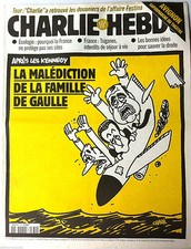 Charlie hebdo n°370 du 21/7/1999; "Aprés les Kennedy, la malédiction De Gaulle"