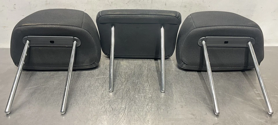 2013-17 HYUNDAI ELANTRA GT JUEGO REPOSACABEZAS TRASERO REPOSACABEZAS TELA NEGRA OEM Foto 4 de 4