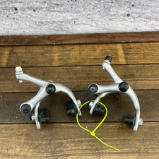 Vintage Dia Compe Edge Brake Caliper Set Silv...