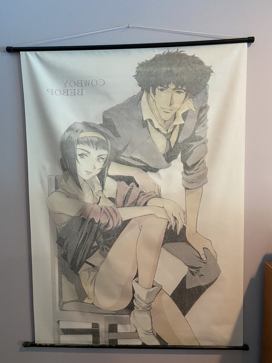 Cowboy Bebop Plüschdecke – 116,8x152,4 Cm, Aus Polyester, Weich, Waschbar, Mit Anime-Design