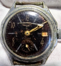 Soviet Rare Vintage Watch Chaika Chayka ChChZ Mechanical 1950s Wristwatch USSR