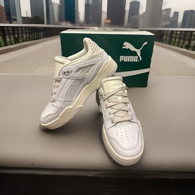 Slipstream Wns white-warm white-feathergray Puma 37