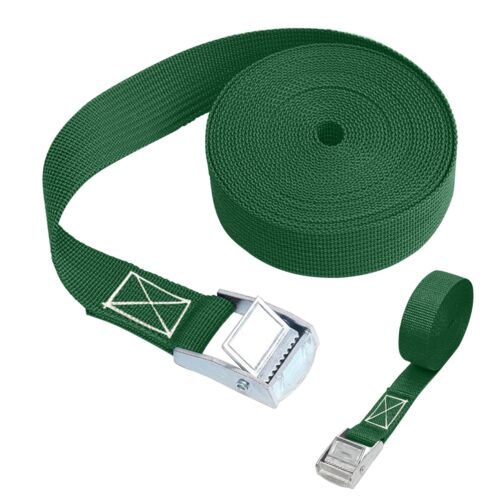 Heavy Duty Ratchet Tie Down Straps Car Roof Rack Belts Quick Release 25mm 1m&5m - Picture 21 of 23