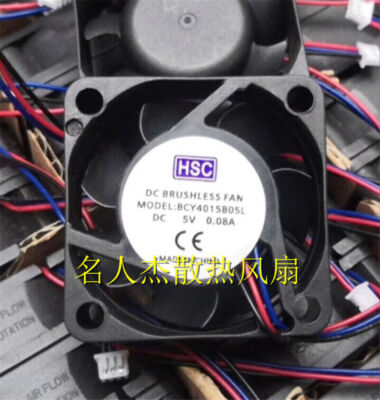 1pcs  BCY4015B05L DC5V 0.08A 4015 4cm cooling fan #E8