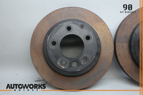 03-10 Porsche Cayenne S 955 Rear Left & Right Side Brake Disk Set Of 2 OEM - Picture 2 of 14