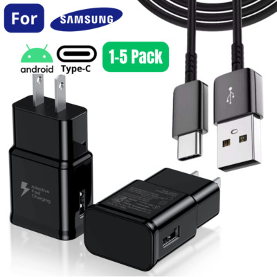 Adapter Fast Charger With Type C Cable For Samsung Galaxy Android iPhone 15 Lot