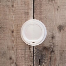 Compostable PLA Cup Lids 10oz/12oz/16oz Case of 1000 Commercially Compostable