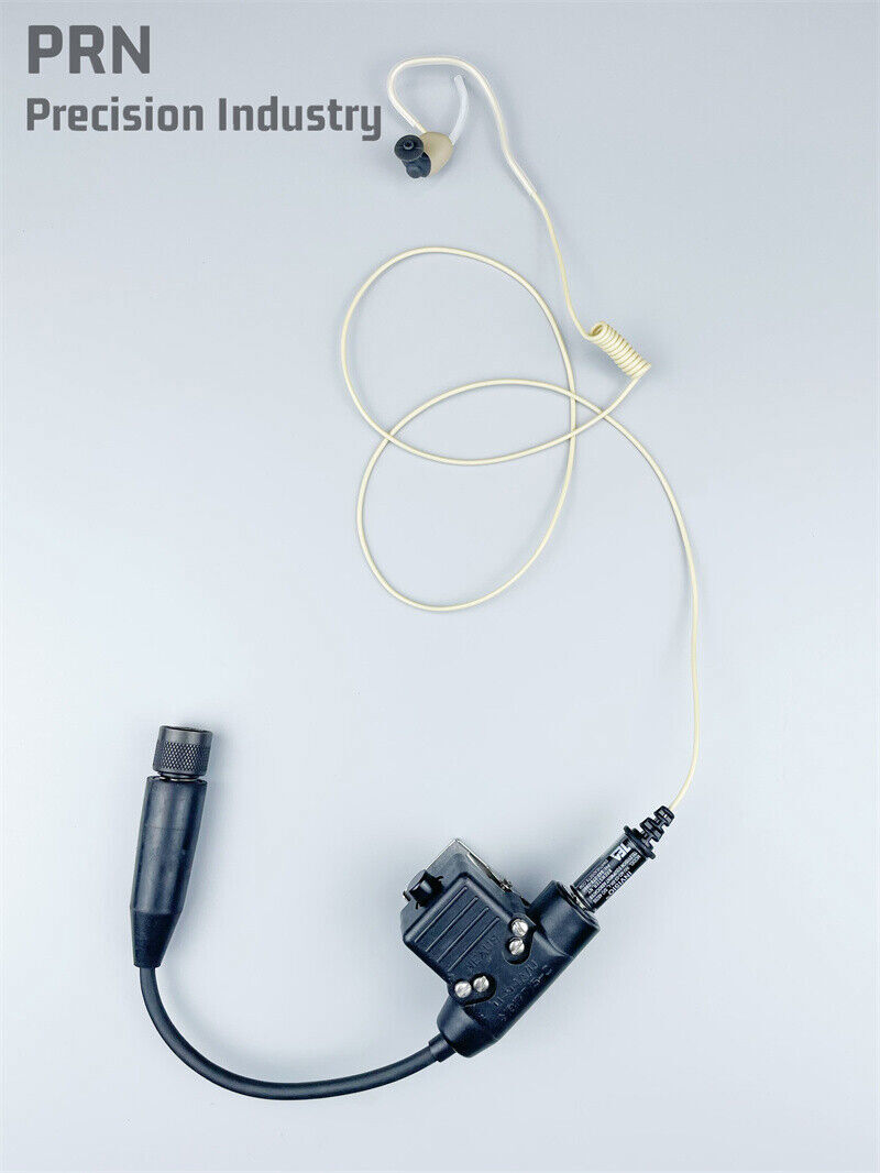 実物　invisio M3 U174 （左耳用） PRN Replica INVISIO M3 Tan Bone Conduction Earphone Headset