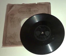 10" 78 RPM EDISON RECORD by BILL MURRAY & PREMIER QUARTET / POP, JAZZ