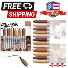 Permanent Markers, Special Edition Portrait Colors, Fine Point, 12 Count - As...